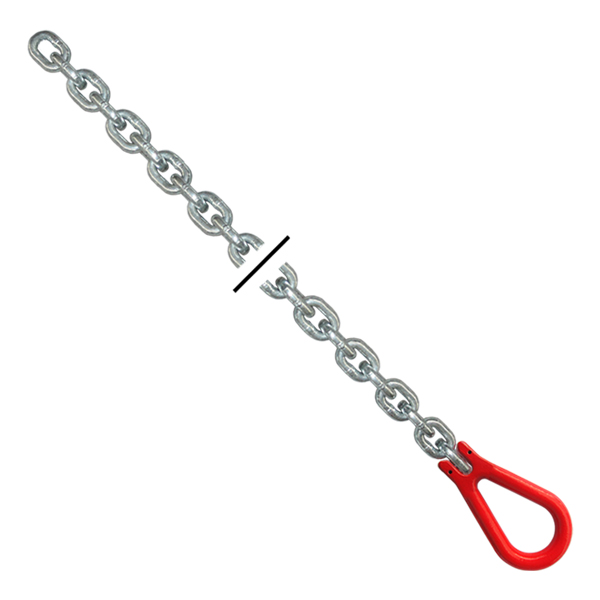 Chokerkette_TypC_rund_verzinkt Chokerkette - 8mm - Typ C - Rundstahl
