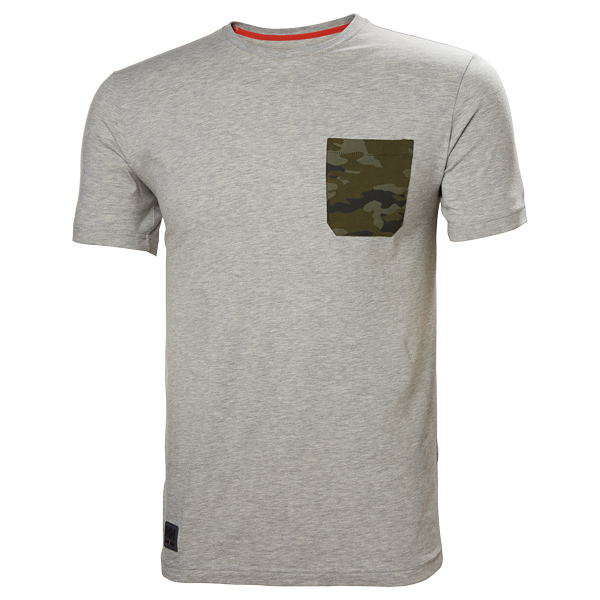 Helly Hansen Kensington T-Shirt, Grau-Melange-Camo