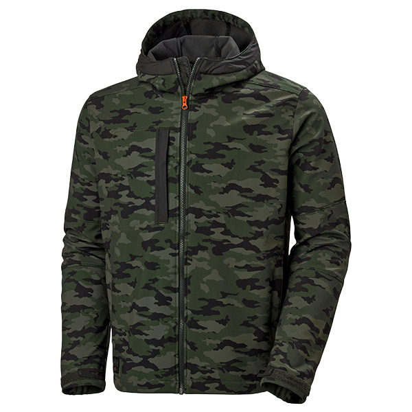 Helly Hansen Kensington Softshell Jacke mit Kapuze, Camo