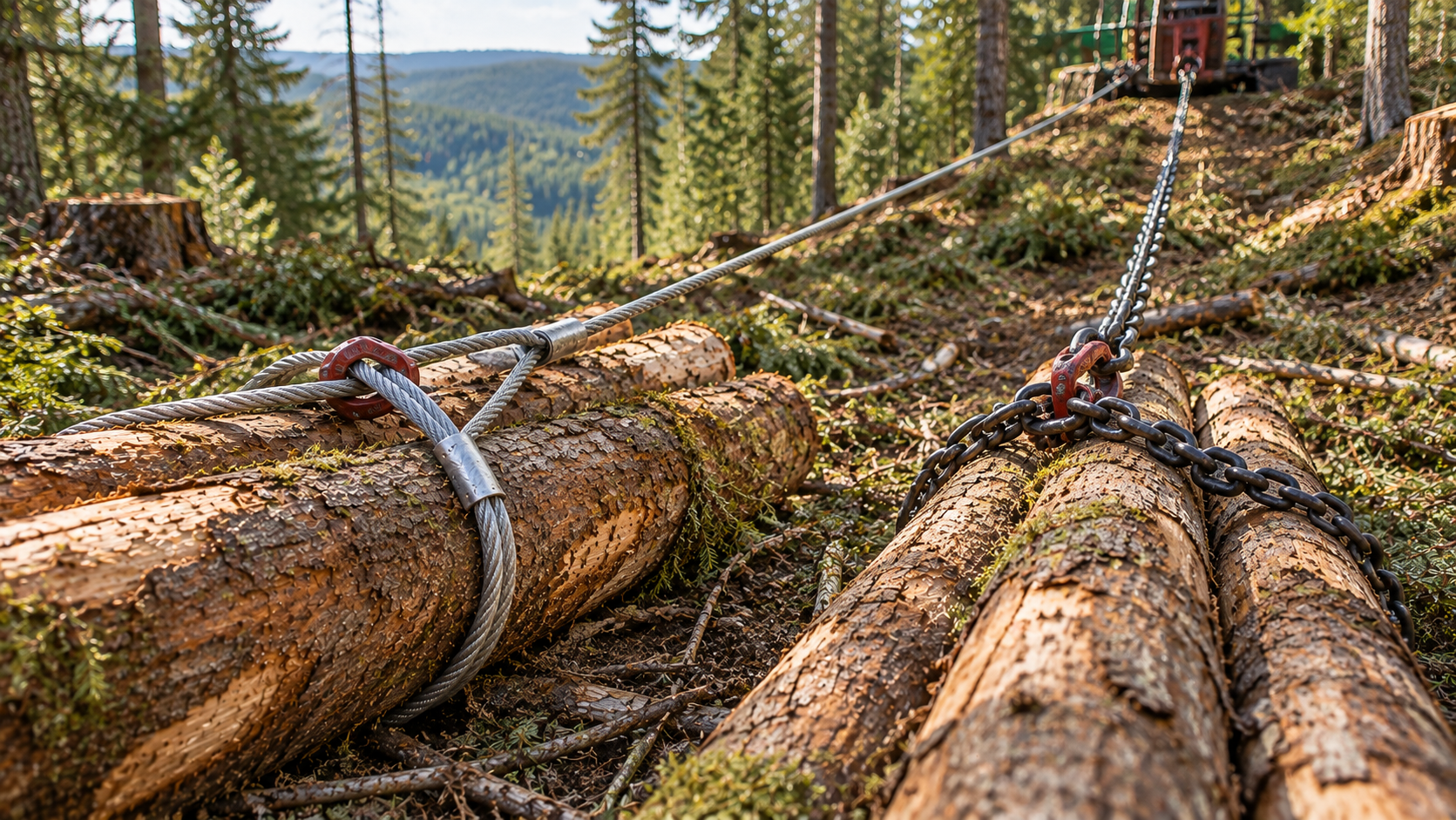 Chokerseil oder Chokerkette? So findest Du die richtige Lösung für Deine Seilwinde