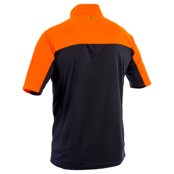 Forst-Extrem Beginner 2.0 Funktionsshirt - kurzarm - Anthrazit-Orange