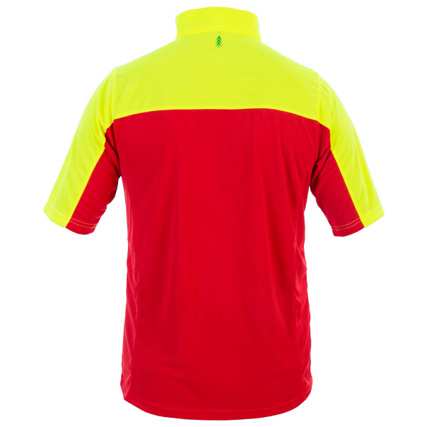Forst-Extrem Beginner 2.0 Funktionsshirt - kurzarm - Rot-Gelb