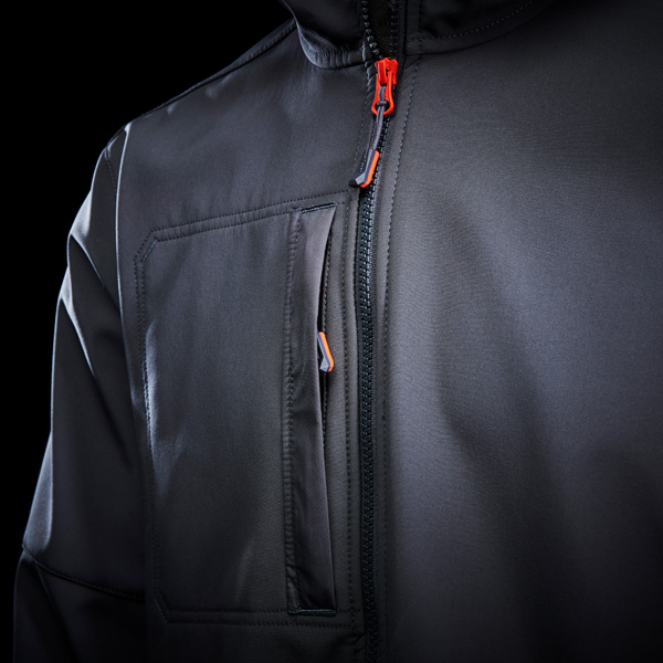 Helly Hansen Kensington Softshell Jacke mit Kapuze, Dark Grey