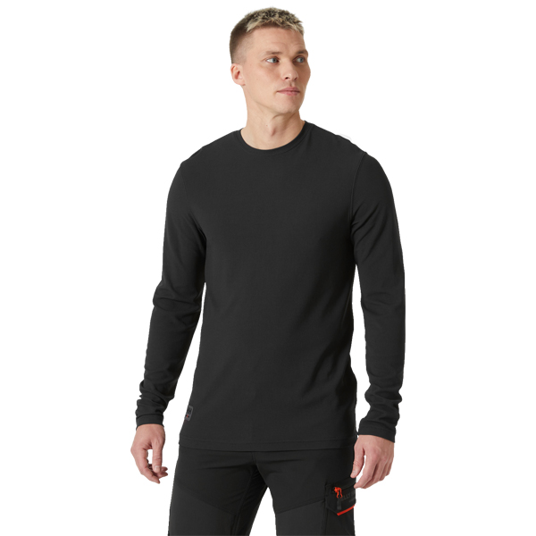 HellyHansen_Tech_Longsleeve_79329_991_3 Helly Hansen Tech Longsleeve - Schwarz