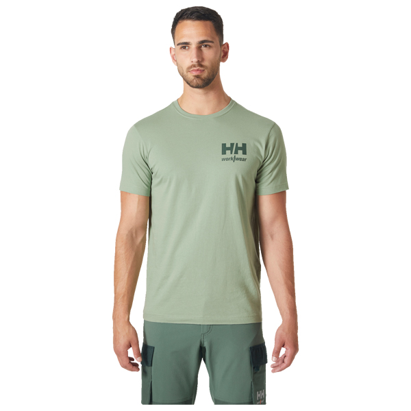HH-79281_406 Helly Hansen Classic Logo T-Shirt - Jade