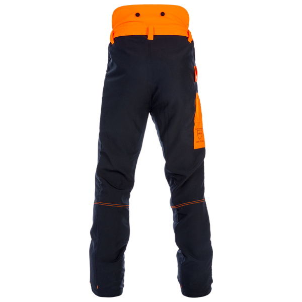 Forst-Extrem Beginner 2.0 Schnittschutzhose - Anthrazit-Orange