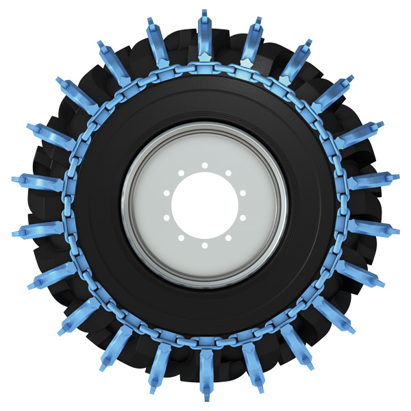 Pewag bluetrack skidder - mono - back