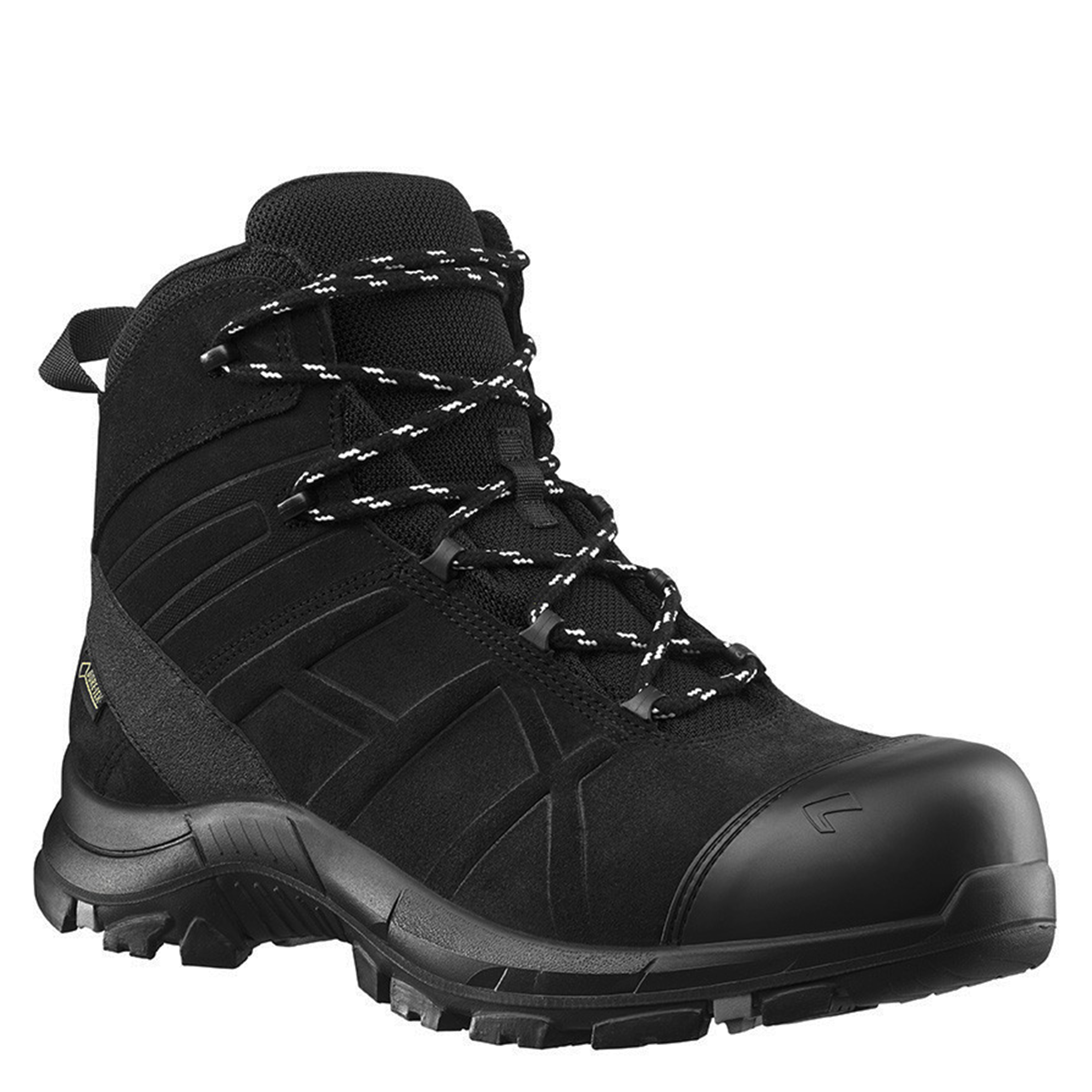 HAIX Black Eagle Safety 53 Mid Sicherheitsschuh, S3, schwarz, Gr. 42 (UK 8)