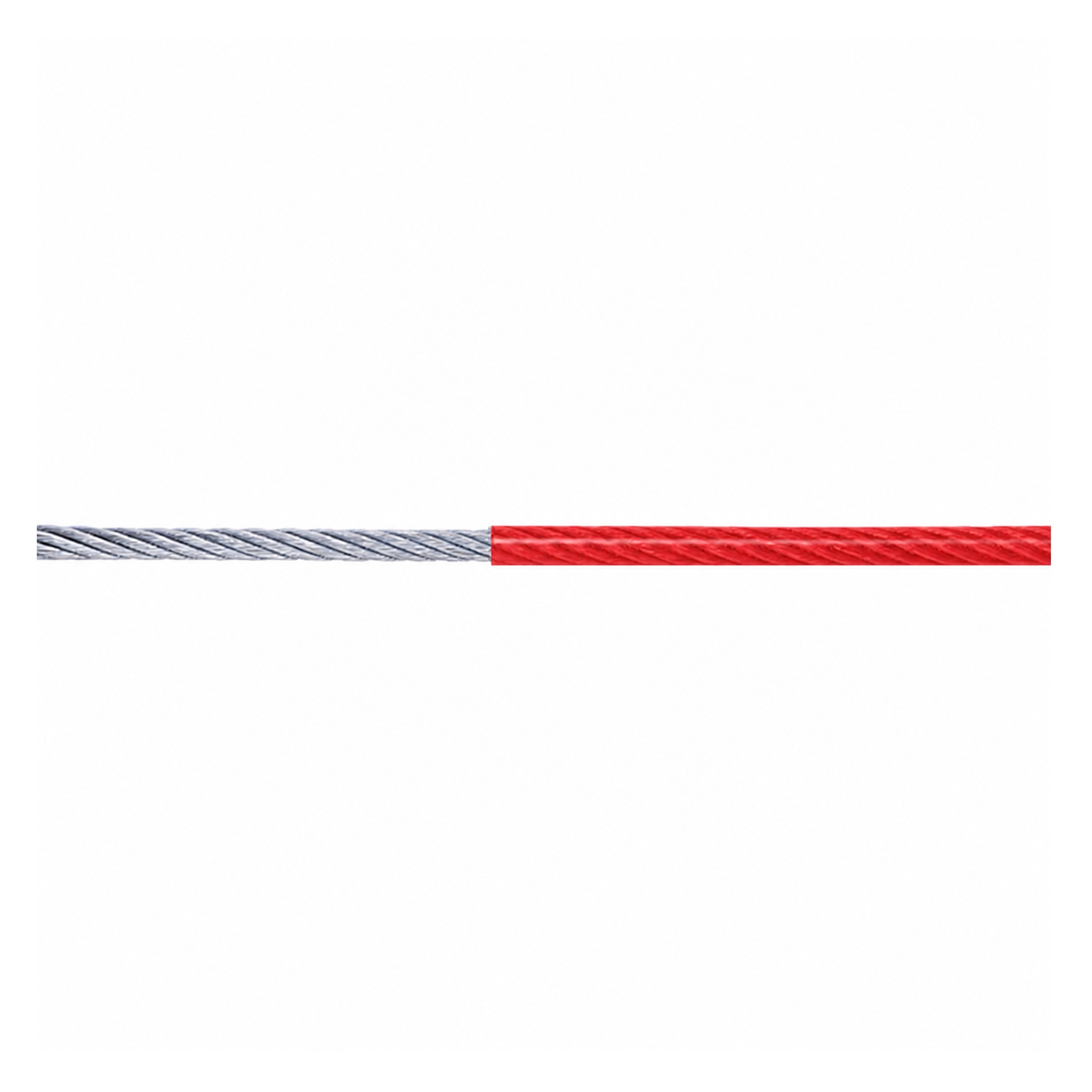 PVC ummanteltes Stahlseil 6x7