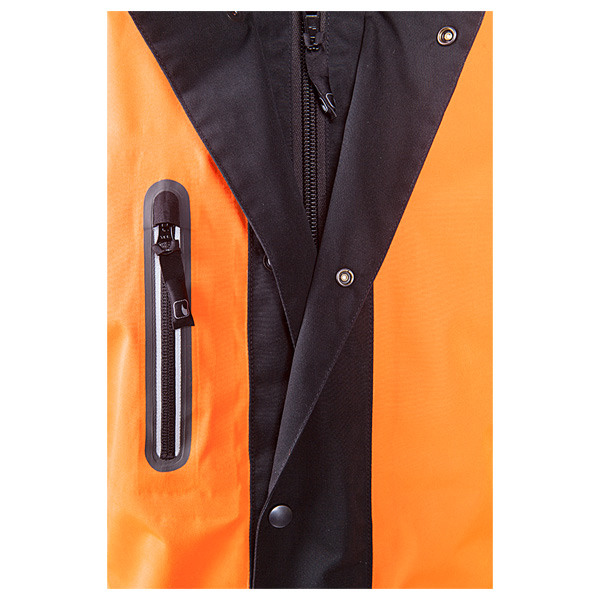 1SLR_768 SIP Keiu Regenjacke, EN343, orange-schwarz