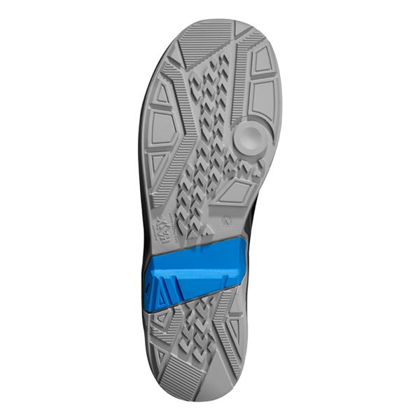 HAIX_Connexis_Safety_T_S1_low_black_blue_Sohle_1 Haix CONNEXIS Safety T S1 low Sicherheitsschuh black-blue