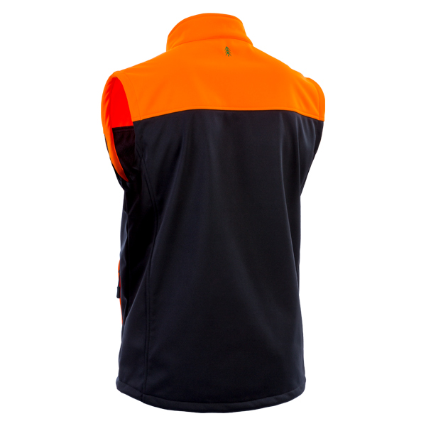 Forst-Extrem Beginner 2.0 Softshellweste - Anthrazit-Orange