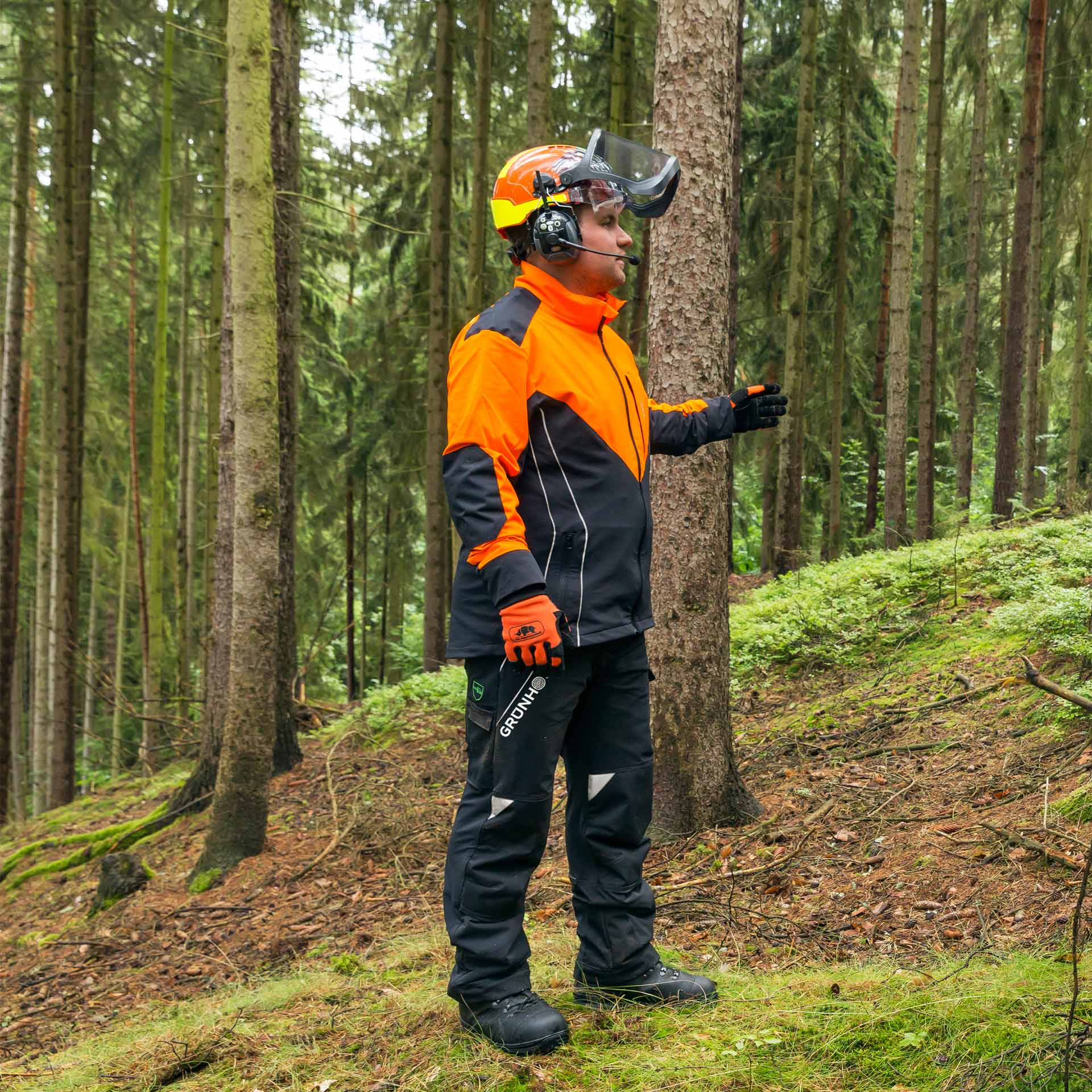 GRÜNHOLZ® Pro³®top Forsthelm