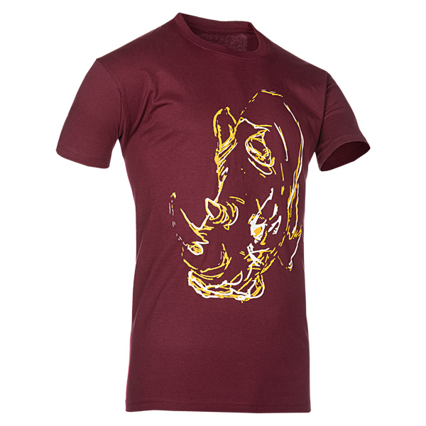 SIP_Kletterhose_659A_R44_3 SIP Rhino T-Shirt, Dunkelrot