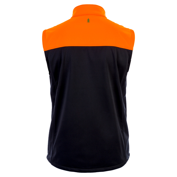 Forst-Extrem Beginner 2.0 Softshellweste - Anthrazit-Orange