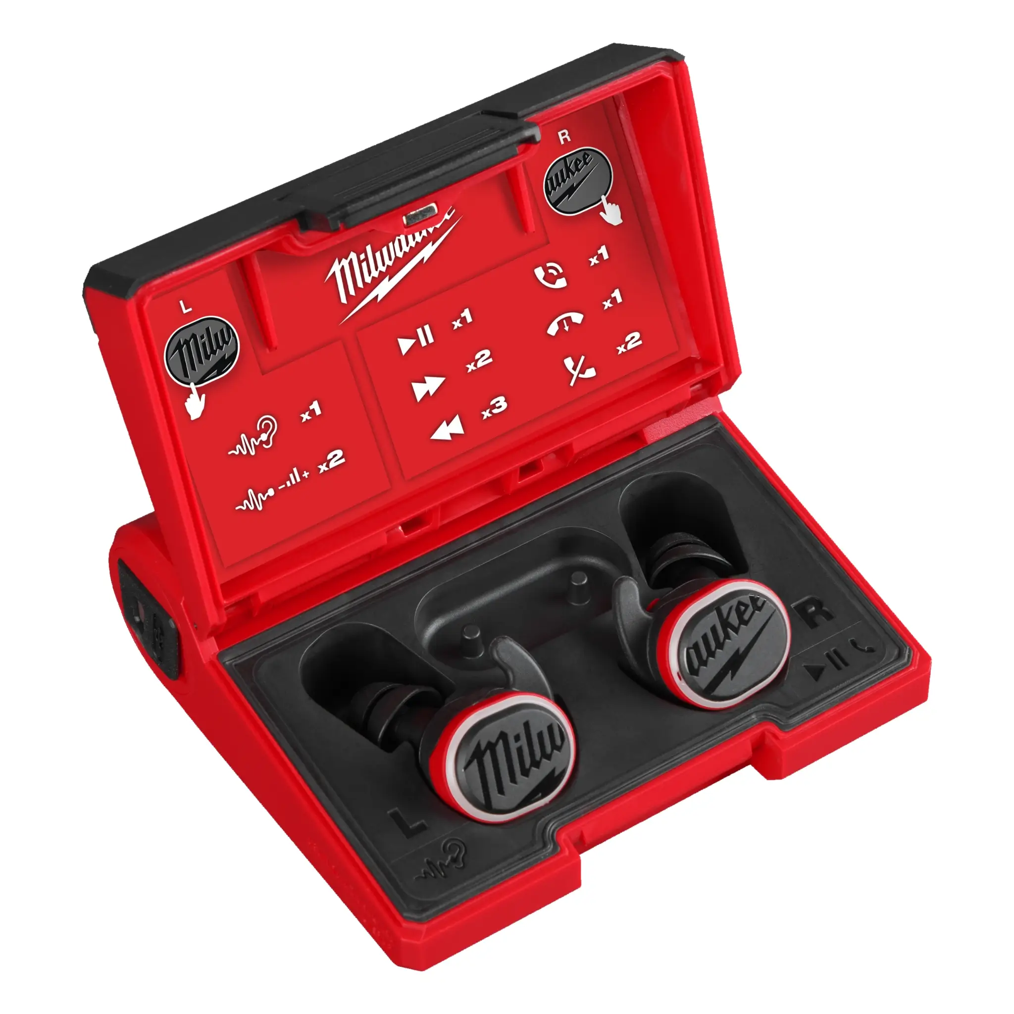 Milwaukee REDLITHIUM USB Bluetooth Gehörschutz (L4 RLEPB-301)
