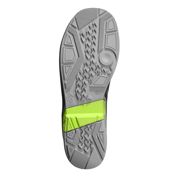 HAIX_Connexis_Safety_GTX_S3_mid_grey_citrus_Sohle_1 Haix CONNEXIS Safety GTX S3 mid Sicherheitsstiefel grey-citrus