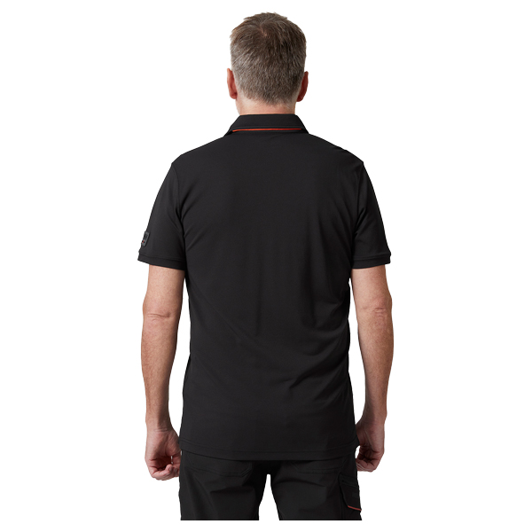 Helly Hansen Kensington Tech Poloshirt, Schwarz