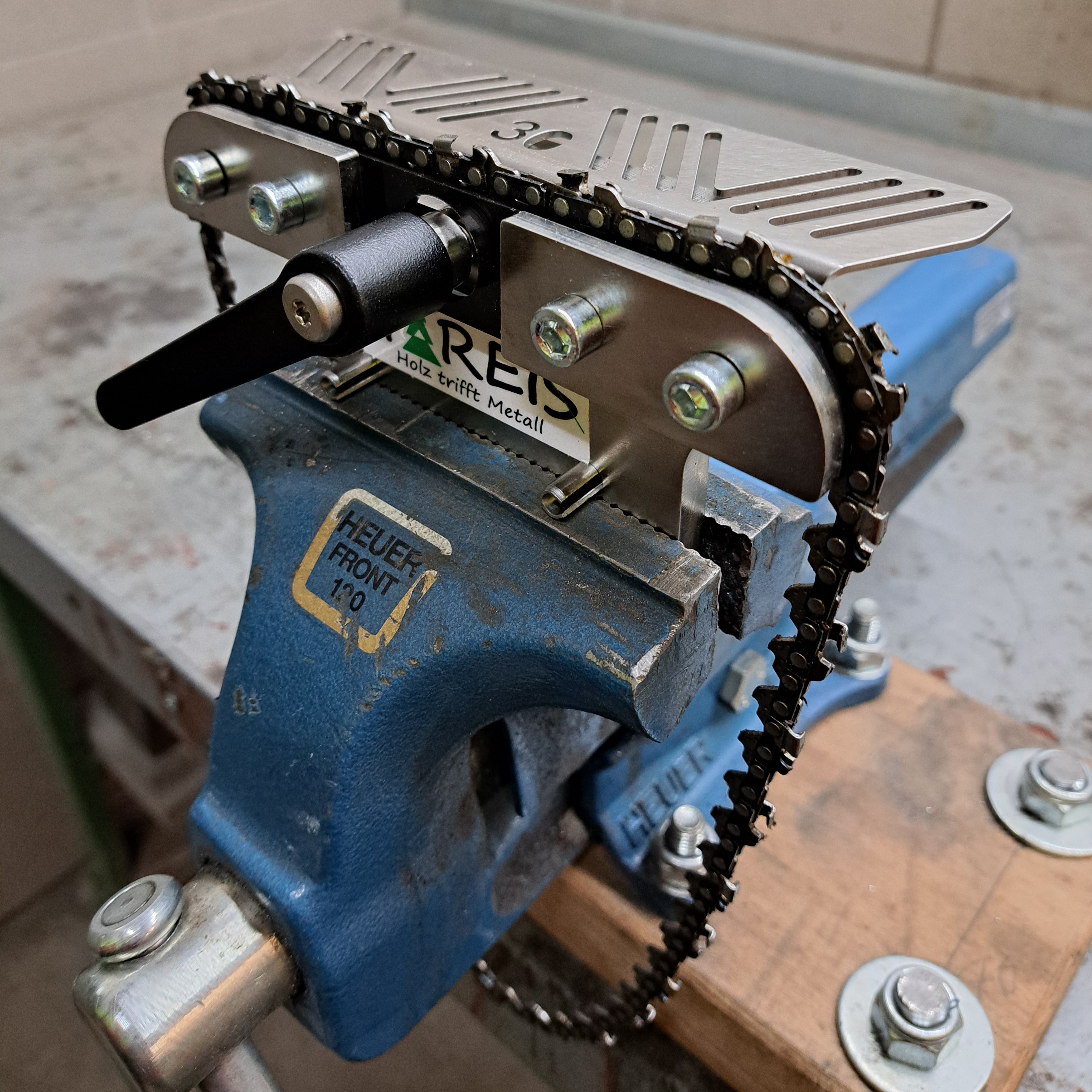 Gareis Gareis Feilbock "Scharfzahn", inkl. Magnetset und Lehre