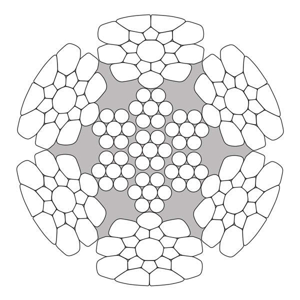 Forstwindenseil_hochverdichtet_V114_verzinkt_QuerschnittOqbugFjpxS233 Forst-Extrem® V114 Forstwindenseil - Querschnitt