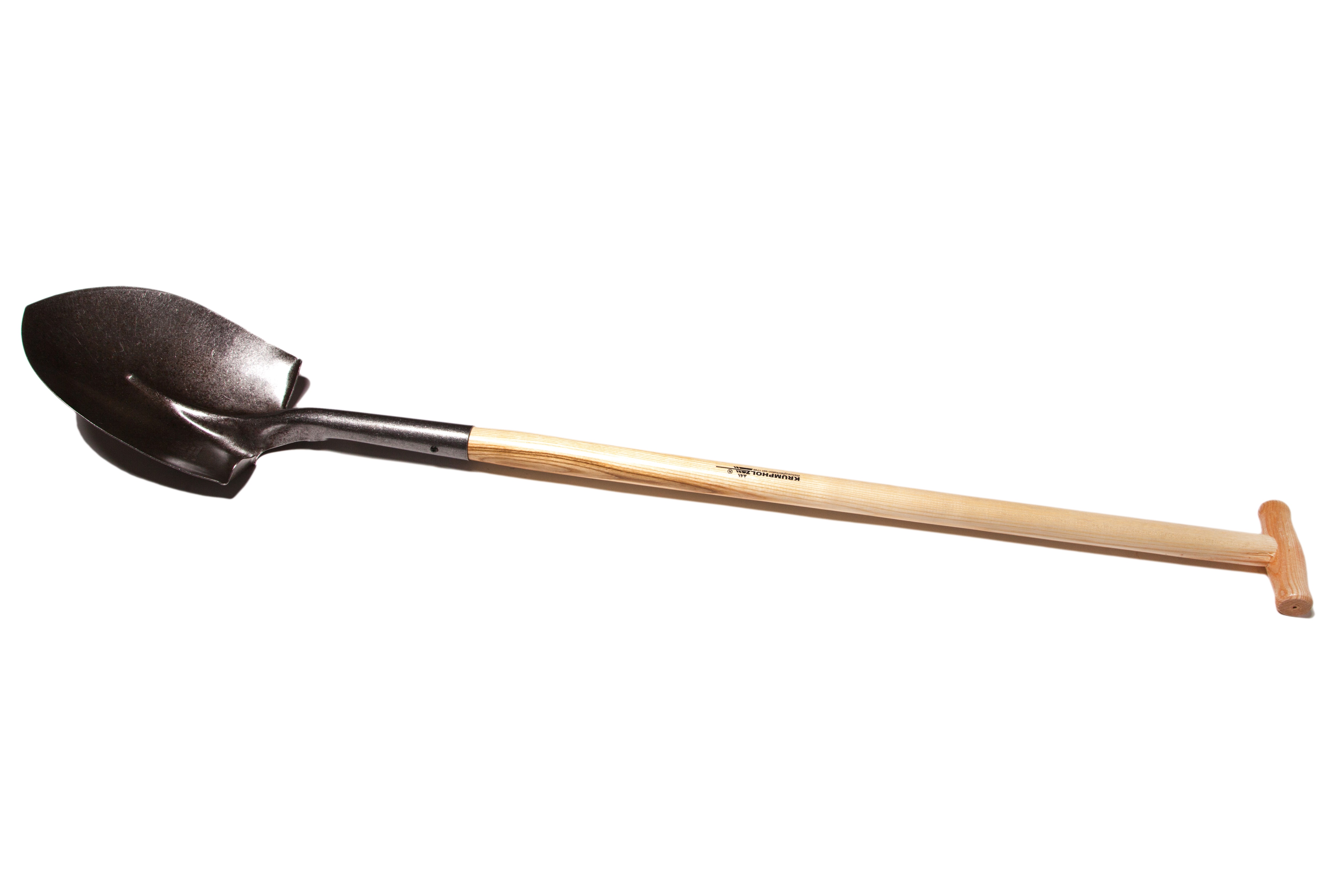 Krumpholz Spatenschaufel, Eschen-T-Stiel, Gewicht 1.700g, Stiellänge 80cm