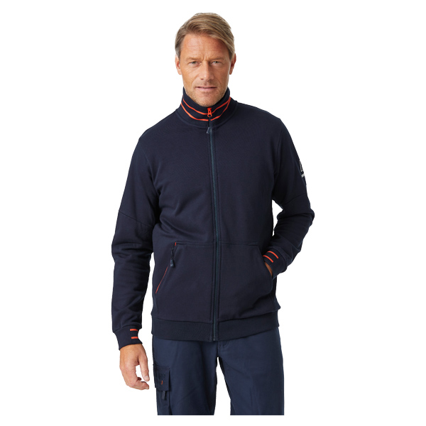 HellyHansen_Kensington_Zip_Jacke_79247_3 Helly Hansen Kensington Zip Sweatshirt - navyblau