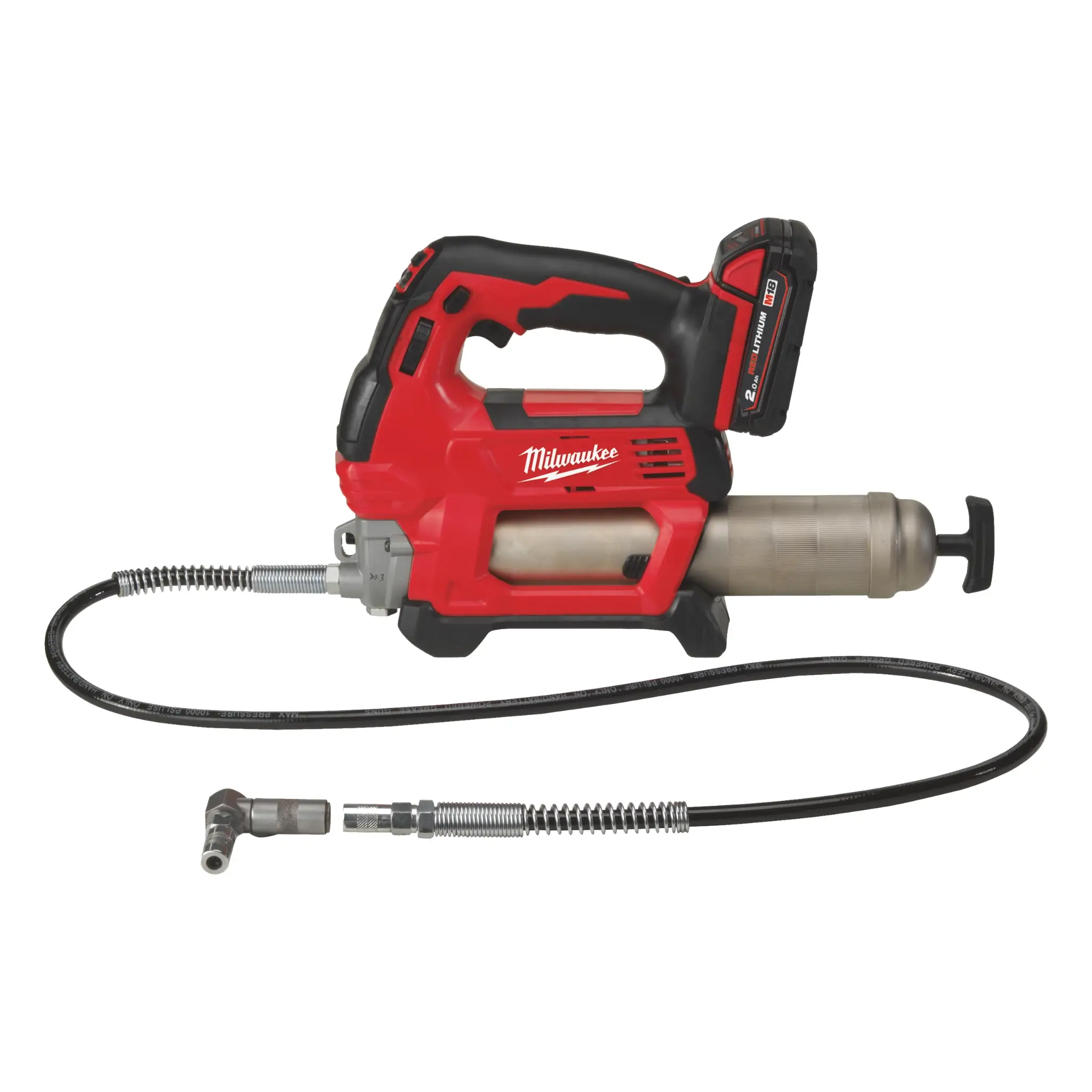 Milwaukee M18 Akku-Fettpresse (M18 GG-0), Gerät einzeln