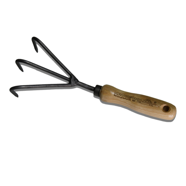 Krumpholz_Grubber_3_Zinken_Eschengriff_14cm_1710 Krumpholz Cultivator - 14cm