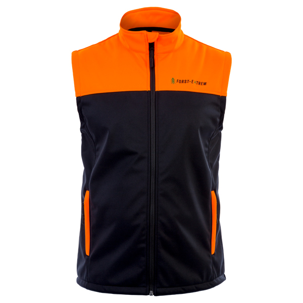 Forst-Extrem Beginner 2.0 Softshellweste - Anthrazit-Orange
