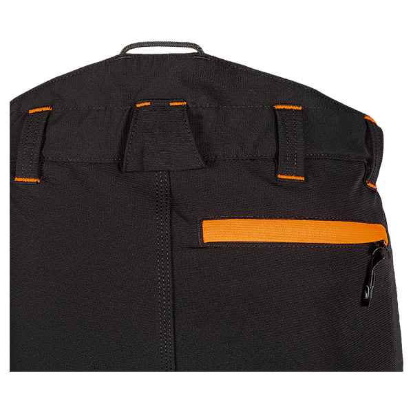 SIP Ninja EVO Schnittschutzhose, Schnittschutzklasse 1 - schwarz-orange