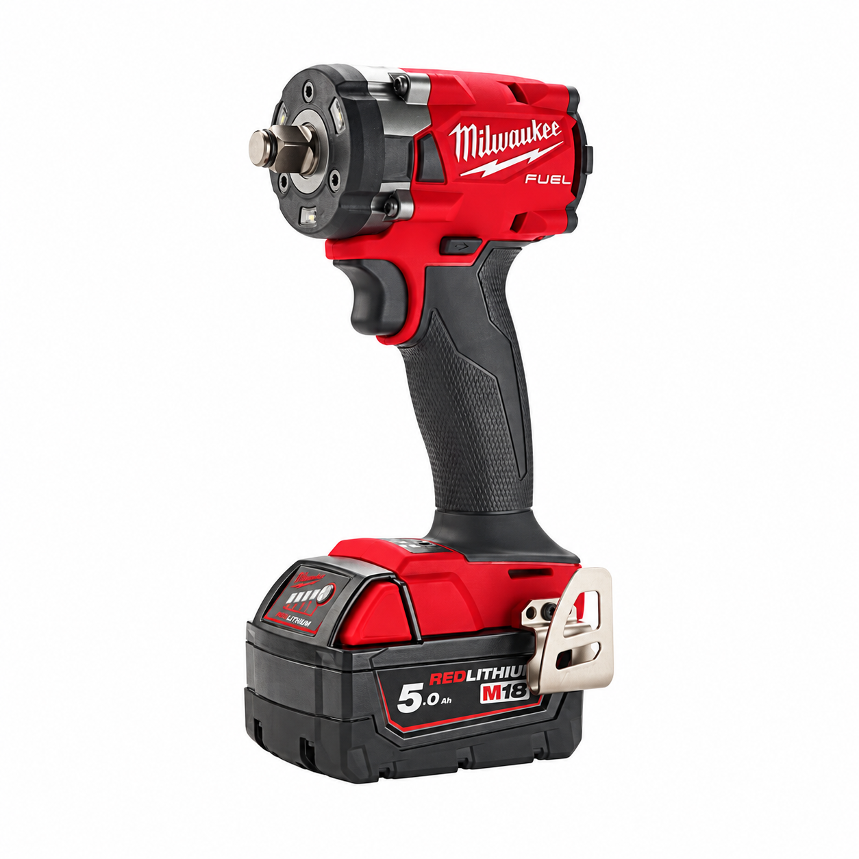 Milwaukee M18 FUEL 1/2" Vierkant-Akku-kompakt Schlagschrauber mit Sprengring (M18 FIW2F12-502X)