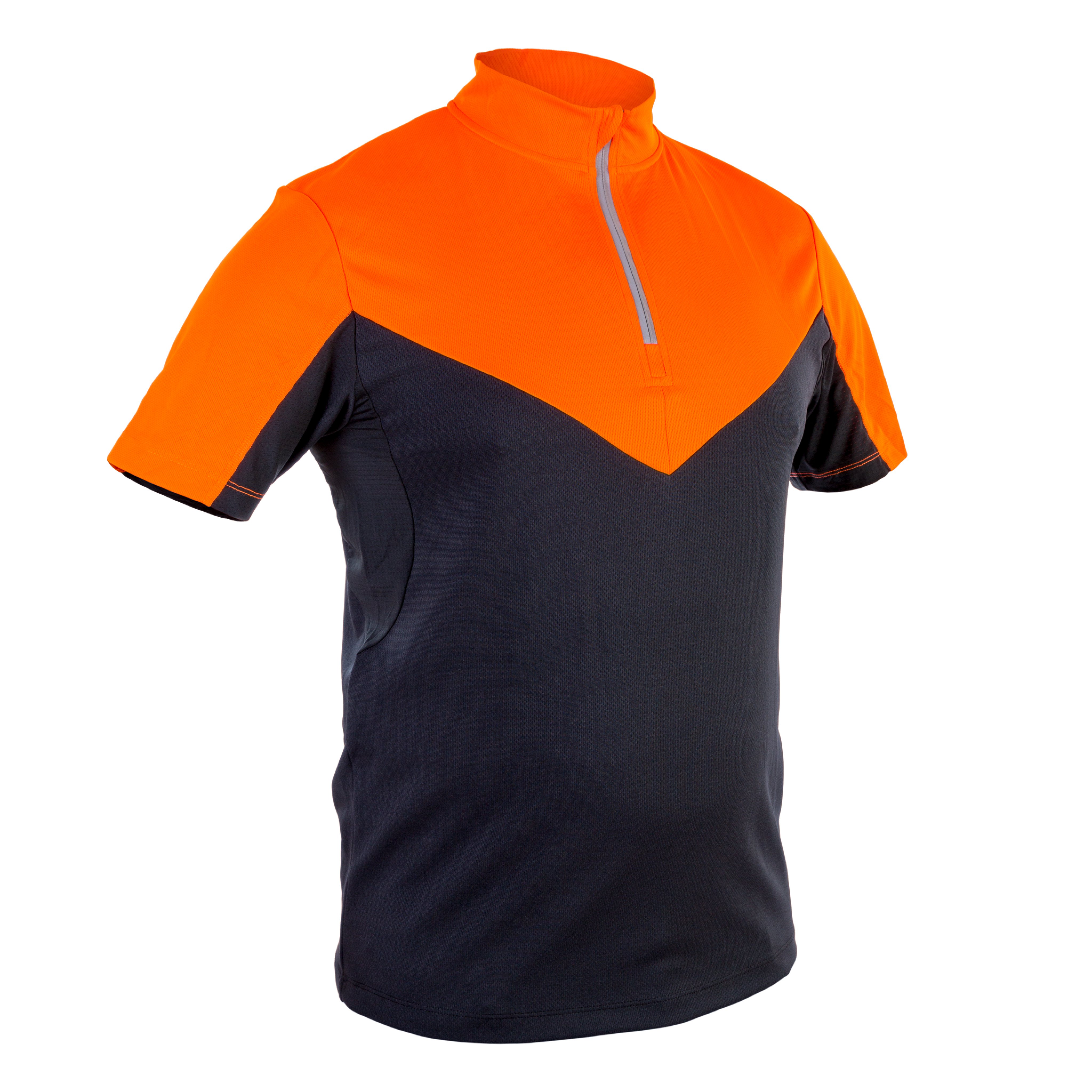 GRÜNHOLZ® Pro³® 2C Funktionsshirt kurzarm orange-anthrazit - KWF-Profi