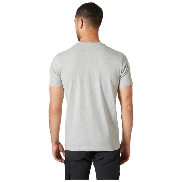 Helly Hansen Classic Logo T-Shirt - Light Grey Melange