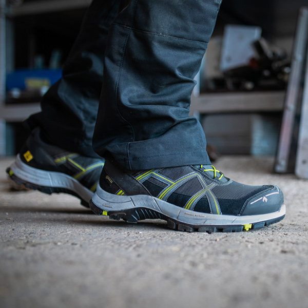 HAIX Black Eagle Safety 40.1 Low Sicherheitsschuhe stone-citrus