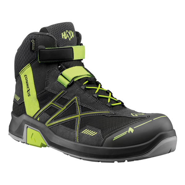 HAIX_Connexis_Safety_GTX_S3_mid_grey_citrus_1 Haix CONNEXIS Safety GTX S3 mid Sicherheitsstiefel grey-citrus