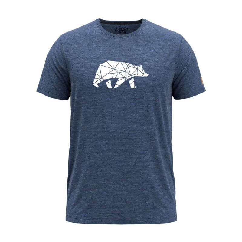 Lokison T-Shirt blau-melange