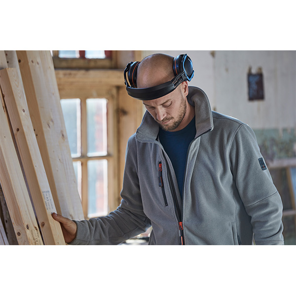 Helly Hansen Kensington Fleecejacke, Grau-Melange