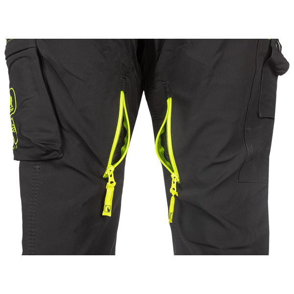 SIP_ReFlex_Schnittschutzhose_1XRP_684_6 SIP ReFlex Schnittschutzhose, Schnittschutzklasse 1 (20 m/s) - Schwarz-Gelb