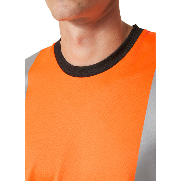 Helly Hansen Addvis T-Shirt CL1 - EN20471, Orange-Ebony