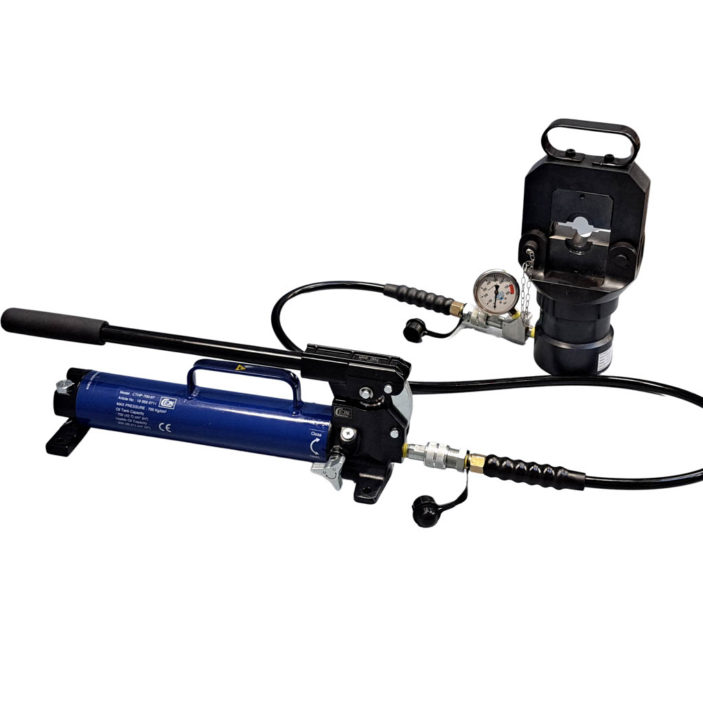 Presswerkzeug mit Handpumpe