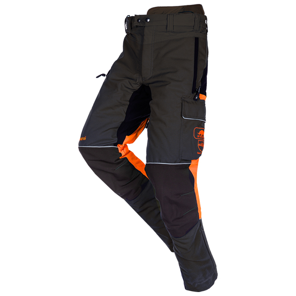 SIP_Samourai_Schnittschutzhose_1SRL_832_2_NEU SIP Protection Samourai Schnittschutzhose - Orange-Grau