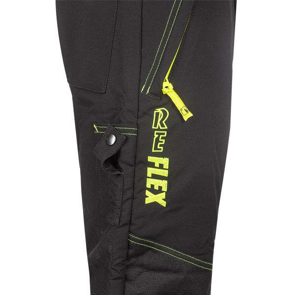 SIP_ReFlex_Schnittschutzhose_1XRP_684_4 SIP ReFlex Schnittschutzhose, Schnittschutzklasse 1 (20 m/s) - Schwarz-Gelb