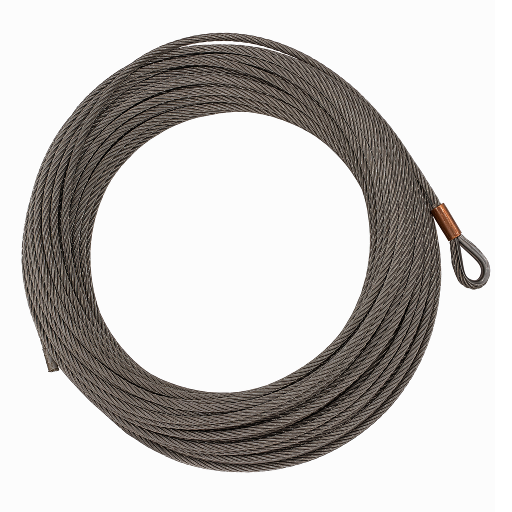 Edelstahlseil 1.4401 6x19M-SFC (6x19-PP) EN-12385-4, 8mm Ø, 1570 N/mm², Mbk 30,90kN, Länge: 52m