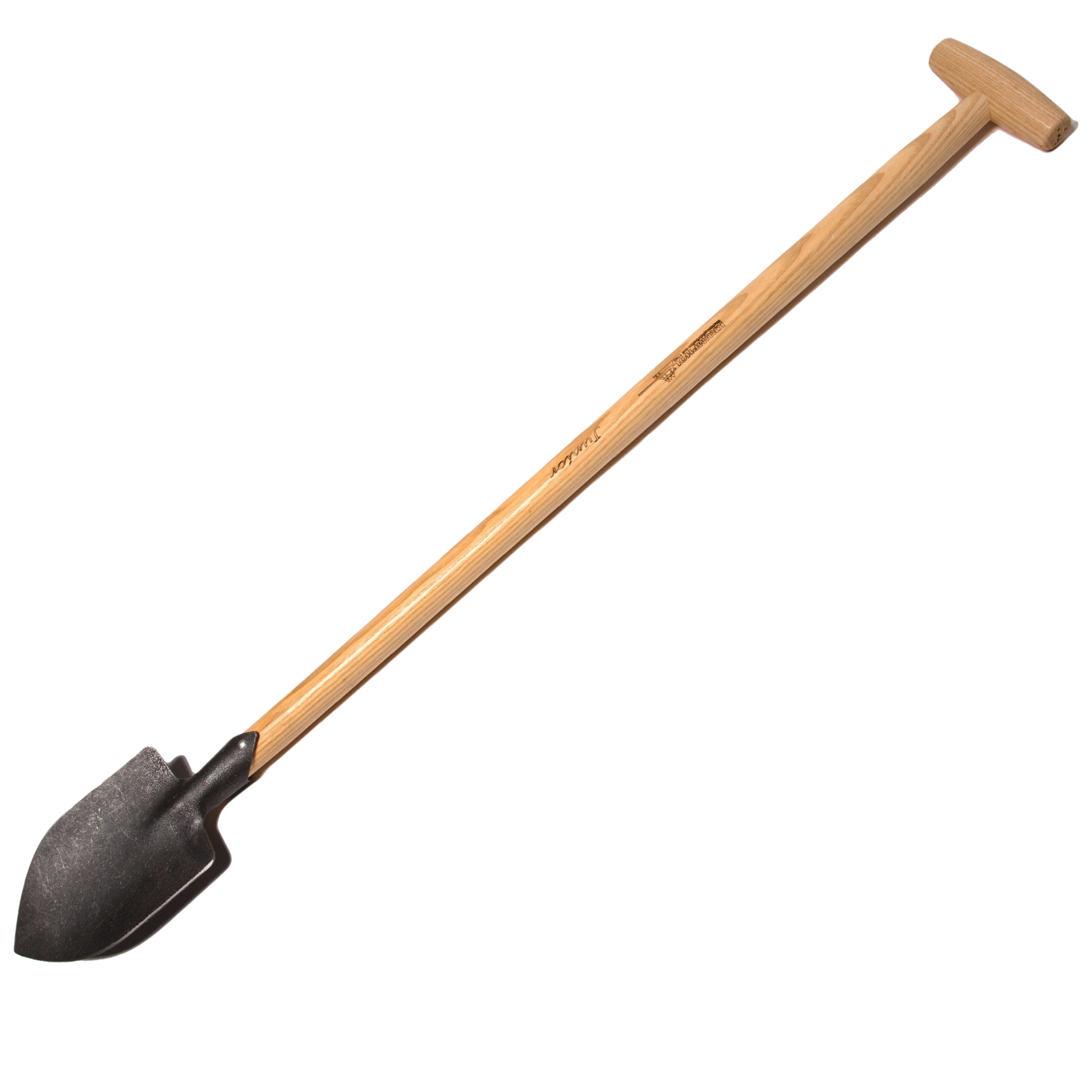 Krumpholz Junior-Spitzspaten, Eschen-T-Stiel, Gewicht 700g, Stiellänge 75cm