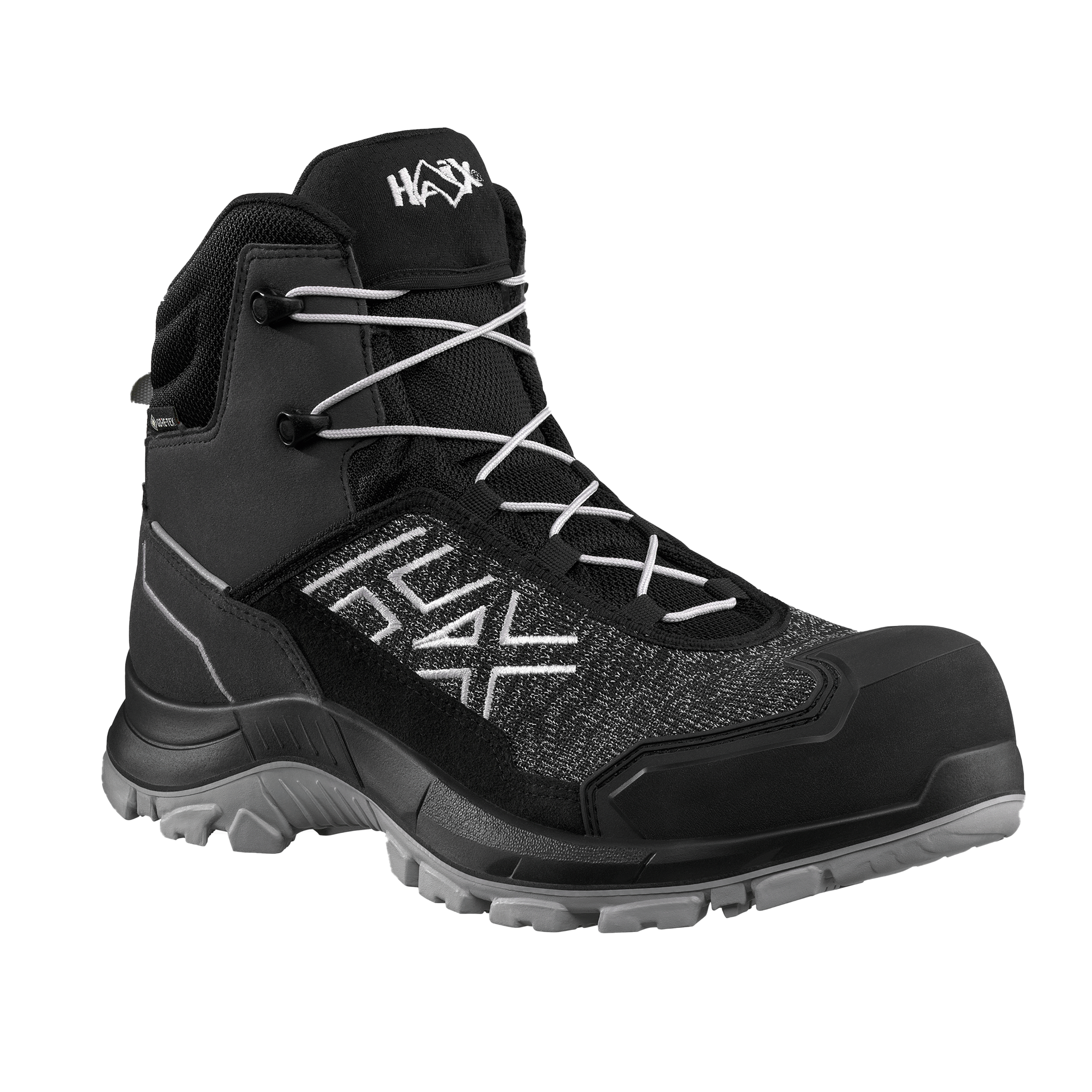 HAIX Black Eagle Safety 410 mid Sicherheitsschuh, C, GTX, grey, S7S