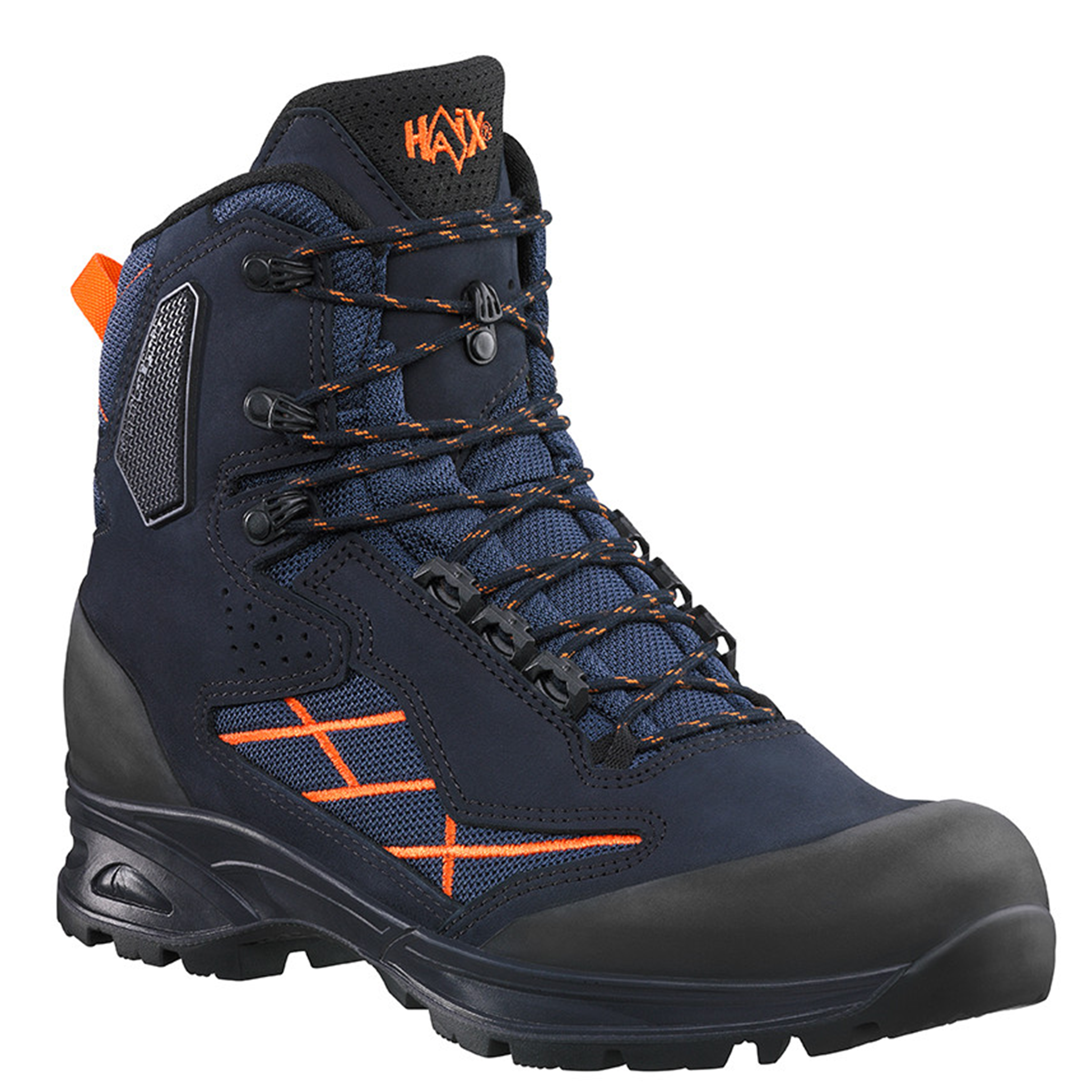 HAIX Scout 3.0 Stiefel, navy-orange, Gr. 45 (UK 10 1/2)