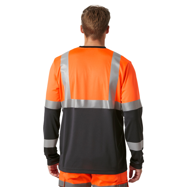 Helly Hansen Addvis Longsleeve CL1, EN20471, Leuchtorange