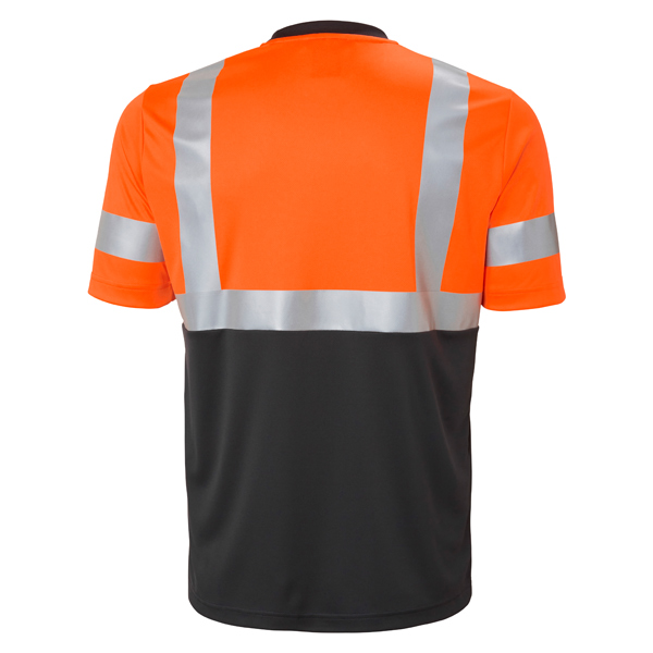 Helly Hansen Addvis T-Shirt CL1 - EN20471, Orange-Ebony