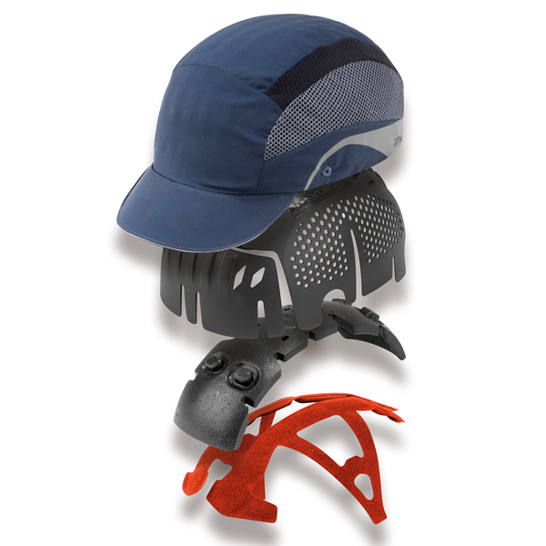 JSP HardCap Aerolite® Anstoßkappe - kurzer Schirm,EN812 - navyblau