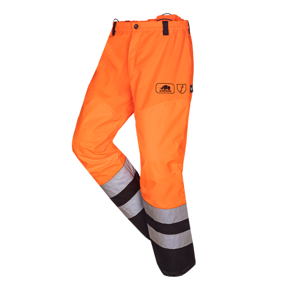 SIP_Greenkeeper_Vent_Flash_Freischneidehose_EM20471_orange_1RB5_183 SIP Protection Greenkeeper Vent Flash Freischneiderhose EN20471 orange